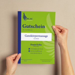Massagegutschein