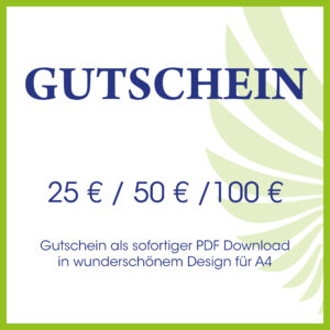 Wertgutschein €